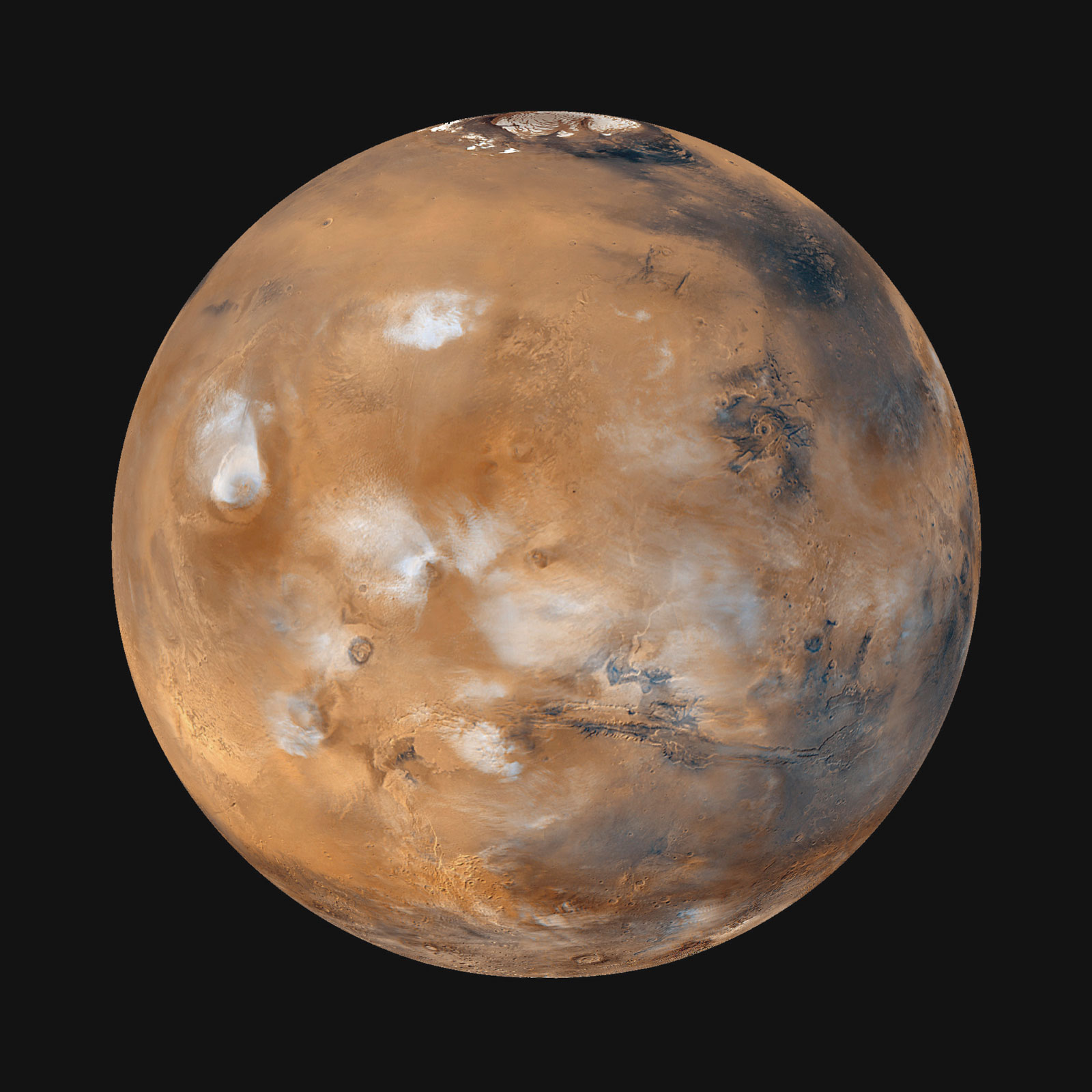 An image of Mars